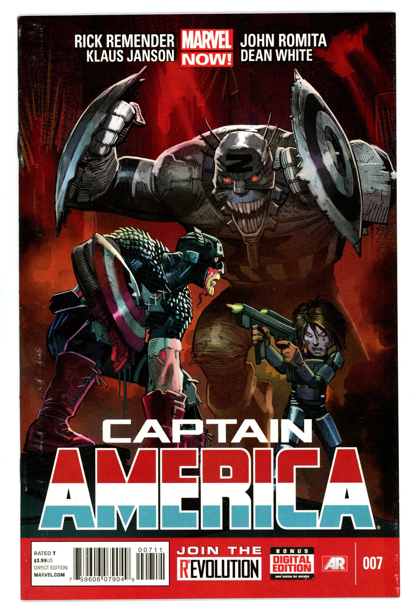 Captain America Vol 7 7 High Grade (2013) 