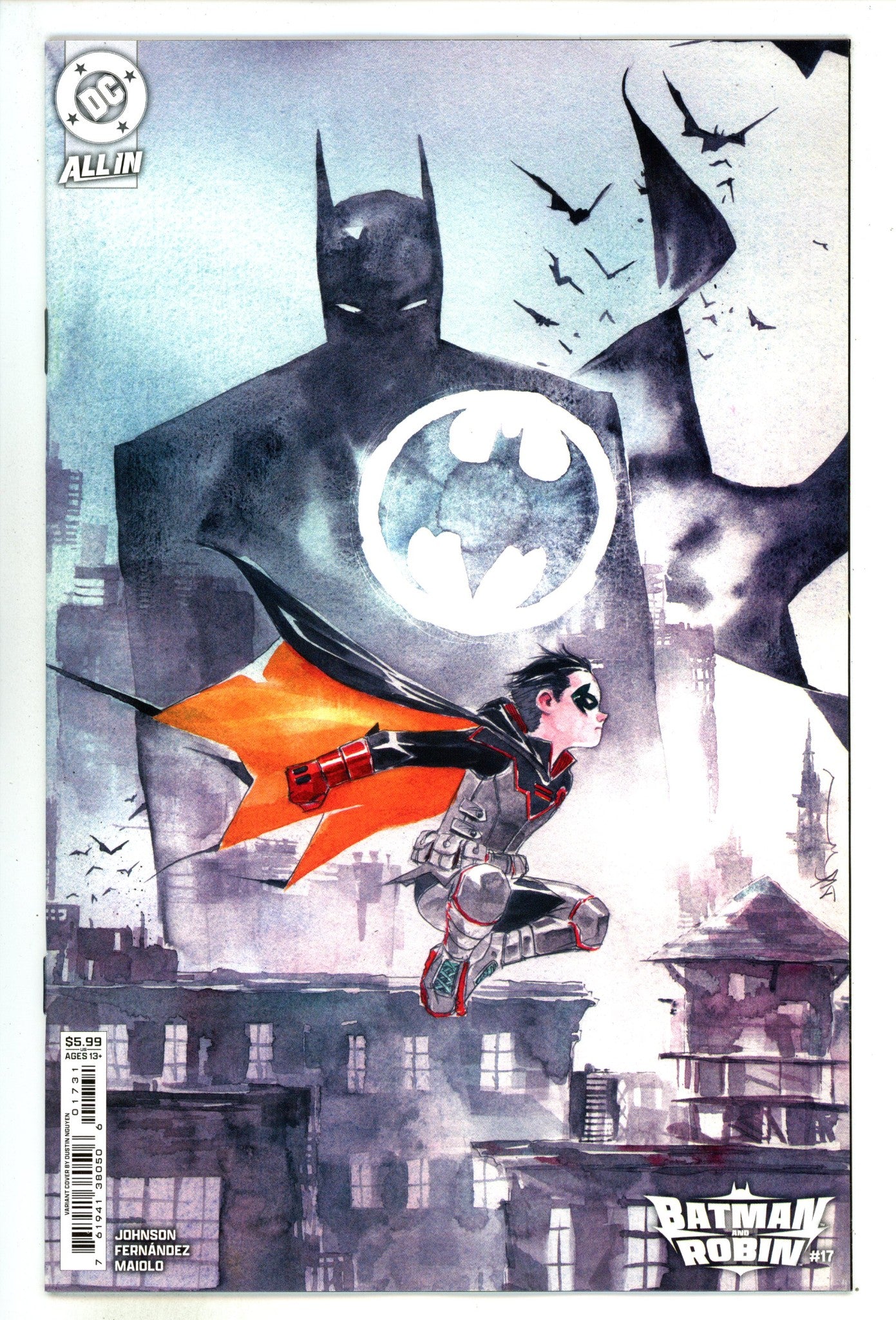 Batman And Robin Vol 3 17 Nguyen Variant (2025)