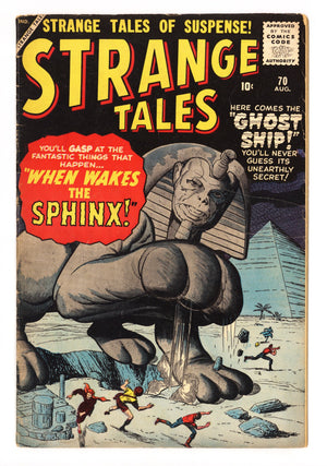 Strange Tales Vol 1 70 VG- (3.5) (1959)