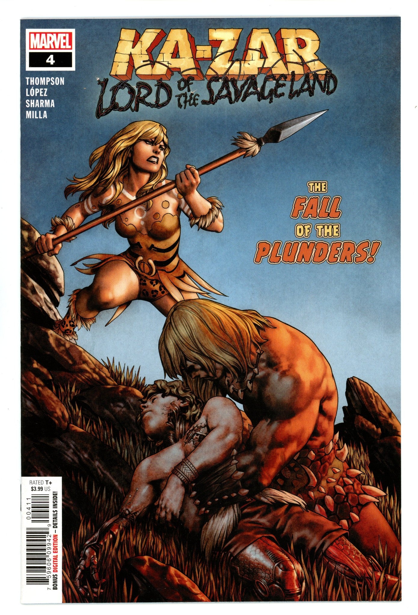 Ka-Zar Lord of the Savage Land 4 High Grade (2022) 