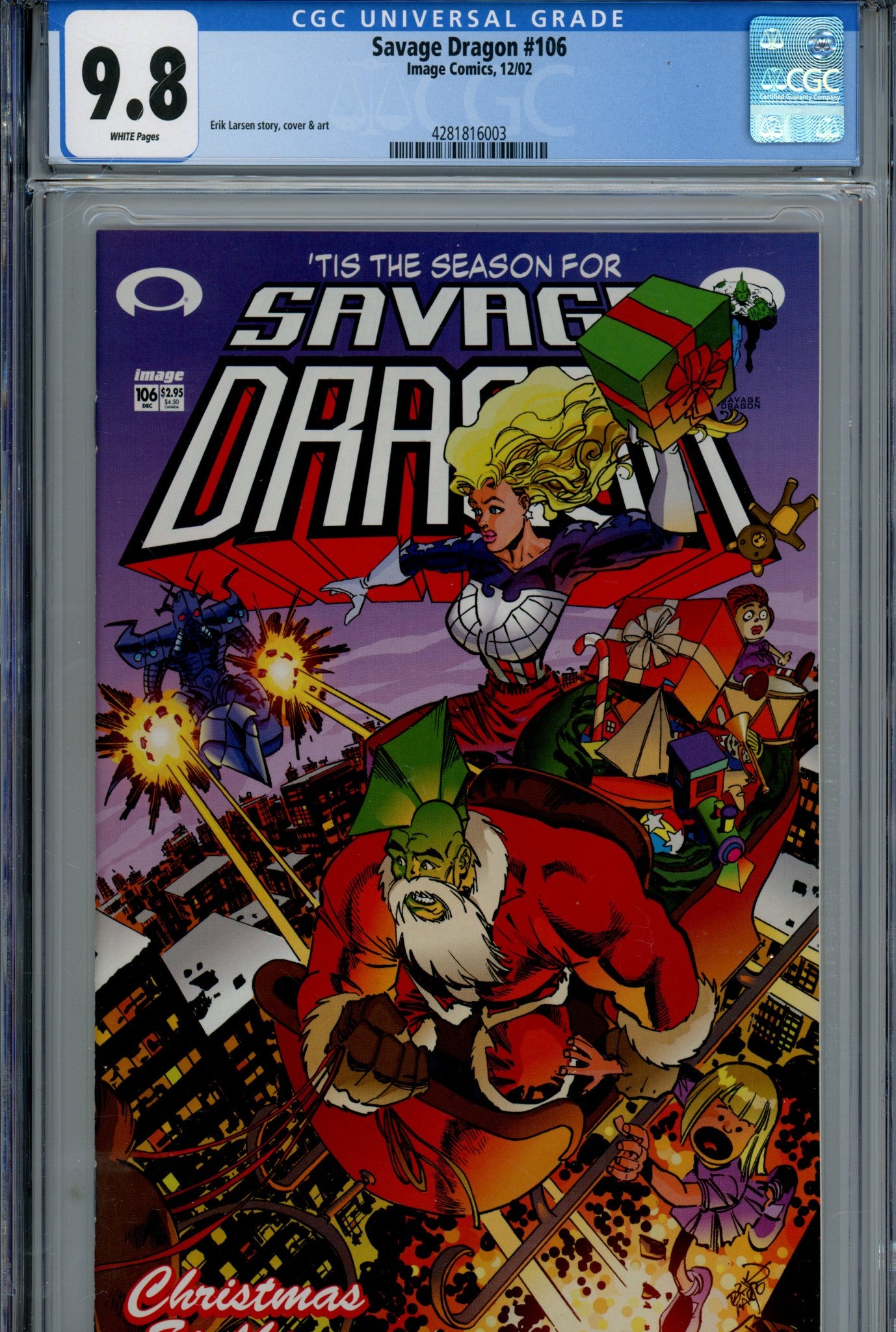 Savage Dragon Vol 2 106 CGC 9.8 (2002)
