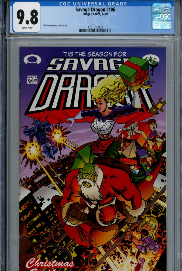 Savage Dragon Vol 2 106 CGC 9.8 (2002)
