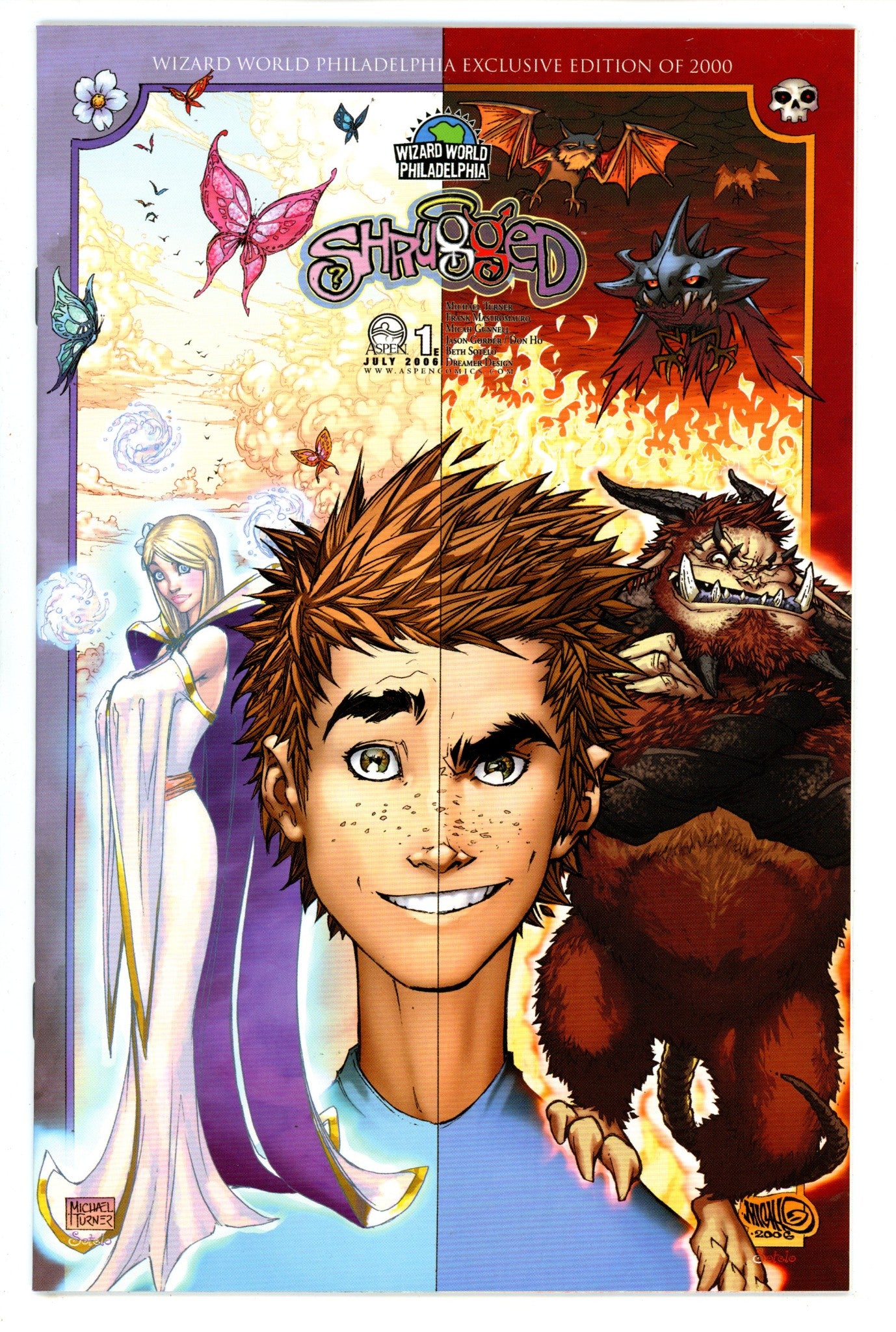 Shrugged Vol 1 1 VF/NM (9.0) (2006) Turner Exclusive Variant 
