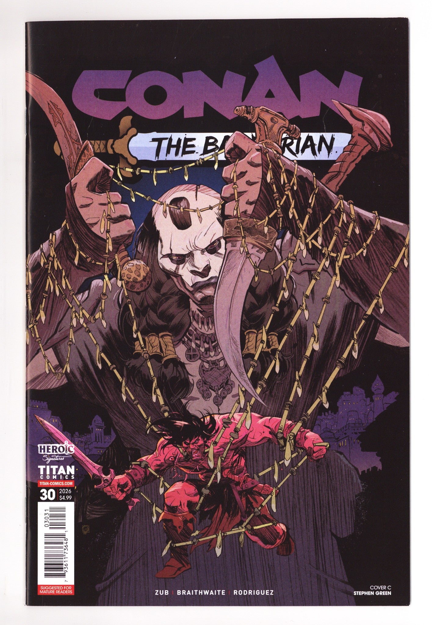 Conan The Barbarian 30 Green Variant (2026)