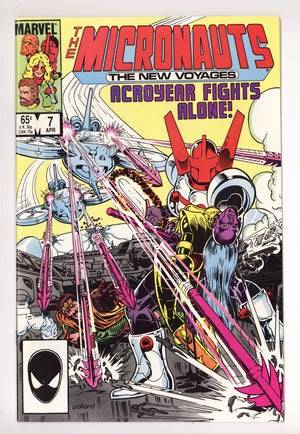 Micronauts Vol 2 7 High Grade (1985)