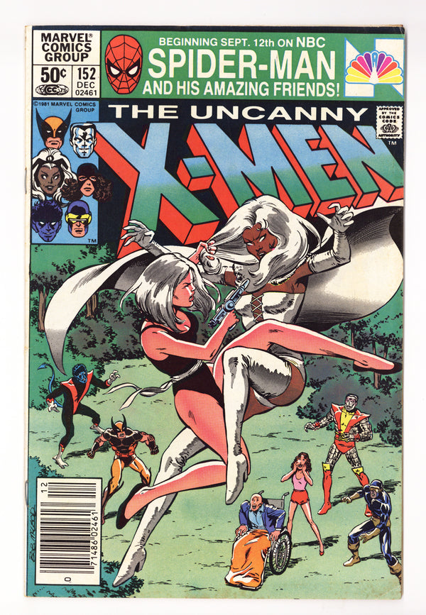 The Uncanny X-Men Vol 1 152  FN (6.0)   (1981)     Newsstand
