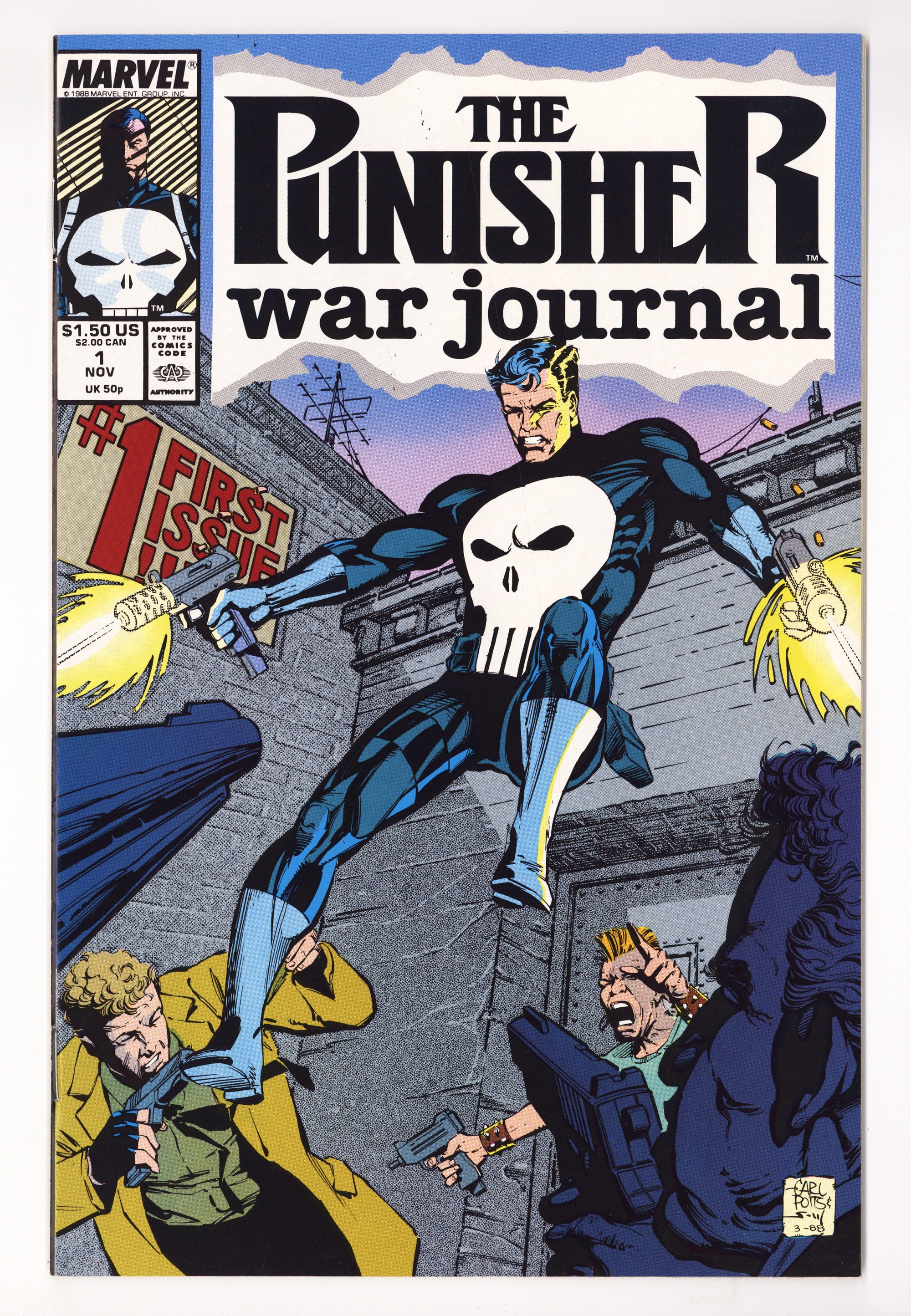 The Punisher War Journal Vol 1 1  VF/NM (9.0)   (1988)        