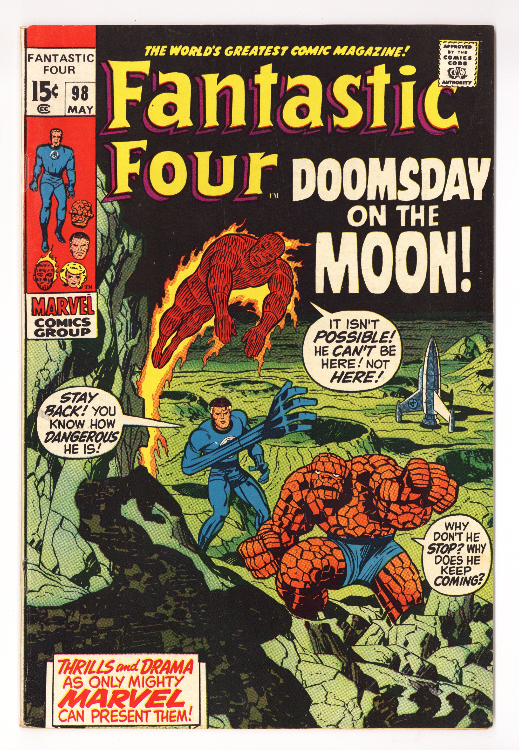 Fantastic Four Vol 1 98  VG/FN (5.0)   (1970)        