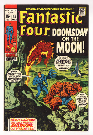 Fantastic Four Vol 1 98  VG/FN (5.0)   (1970)