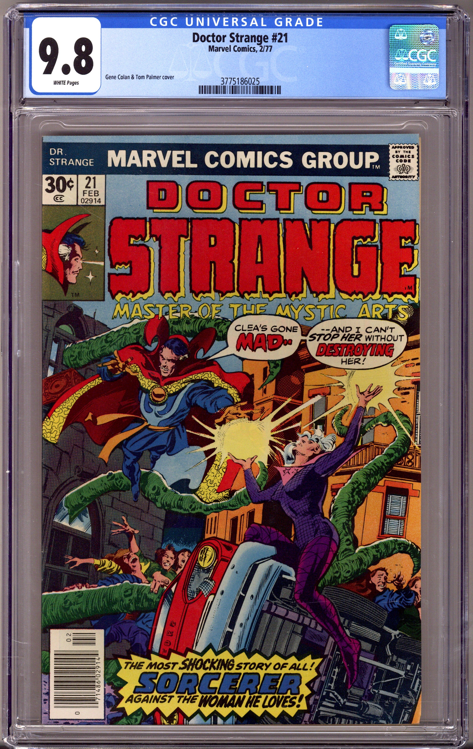 Doctor Strange Vol 2 21 CGC 9.8 (NM/M) (1977) 