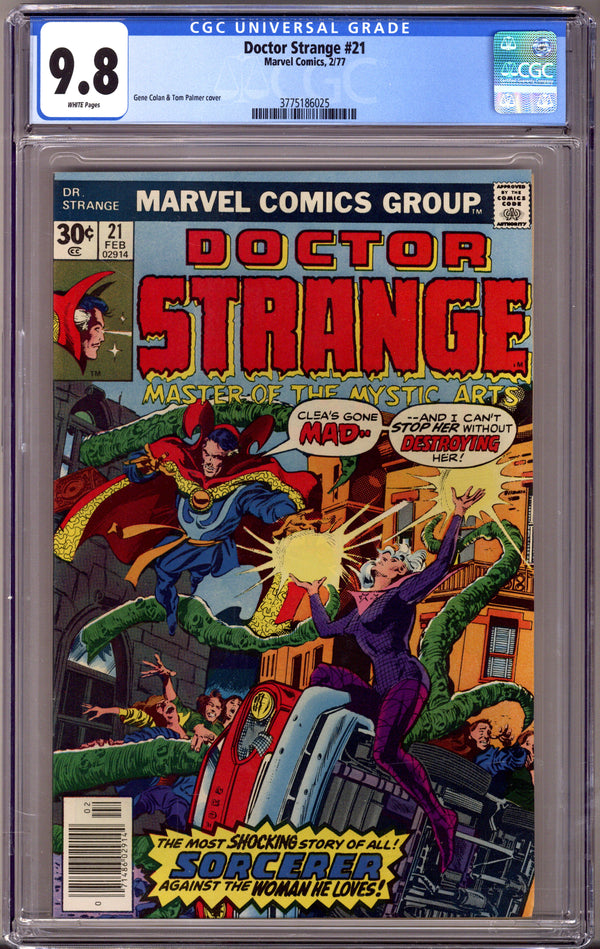Doctor Strange Vol 2 21 CGC 9.8 (NM/M) (1977)