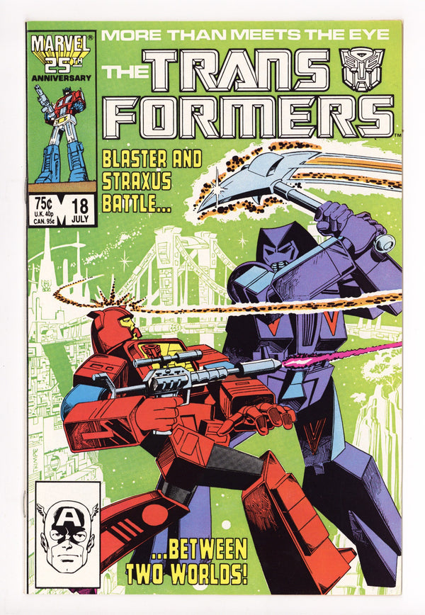 The Transformers 18 Mid Grade (1986)