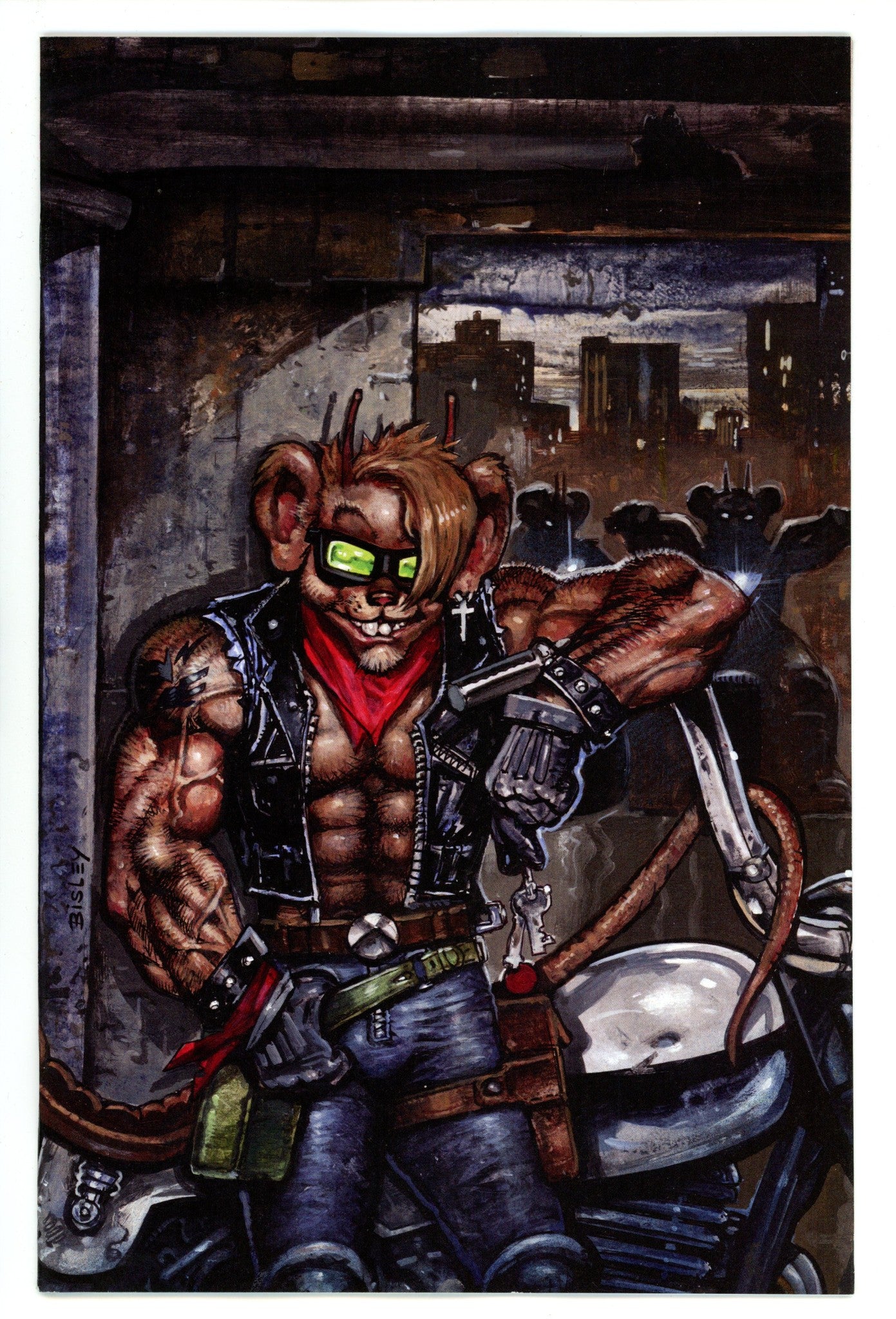 Biker Mice From Mars 1 Bisley Virgin Incentive Variant VF/NM (2025)