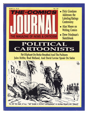 The Comics Journal 119 Low Grade (1988) 