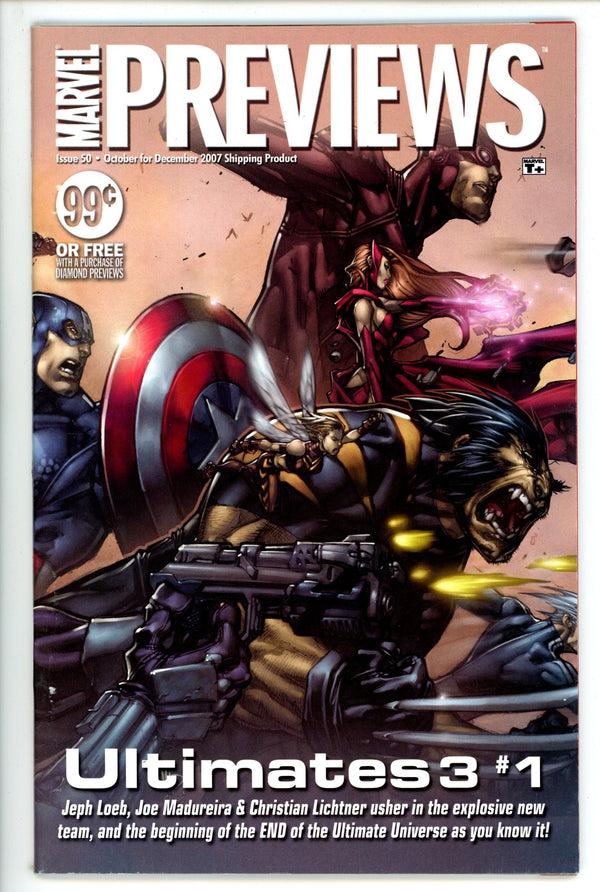 Marvel Previews Vol 1 50 High Grade (2007)