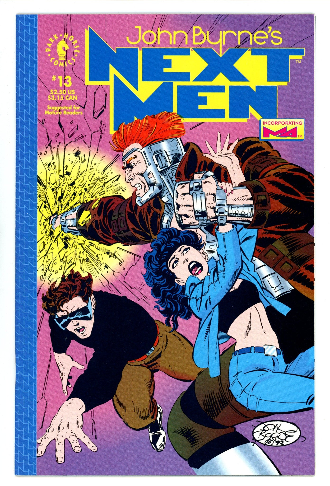 John Byrne's Next Men 13 High Grade (1993) 