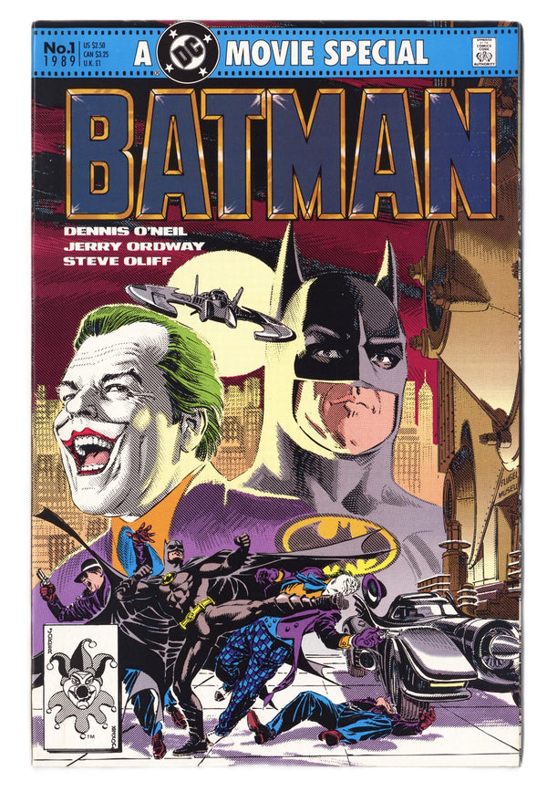 Batman: The Official Comic Adaptation of the Warner Bros. Motion Picture   [nn - Regular]  High Grade   (1989)