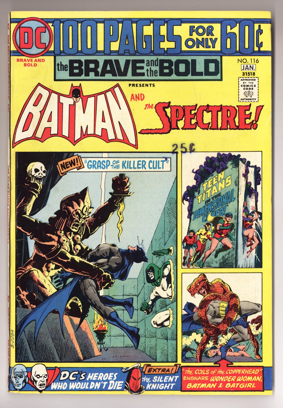 The Brave and the Bold Vol 1 116 FN (6.0) (1974) 