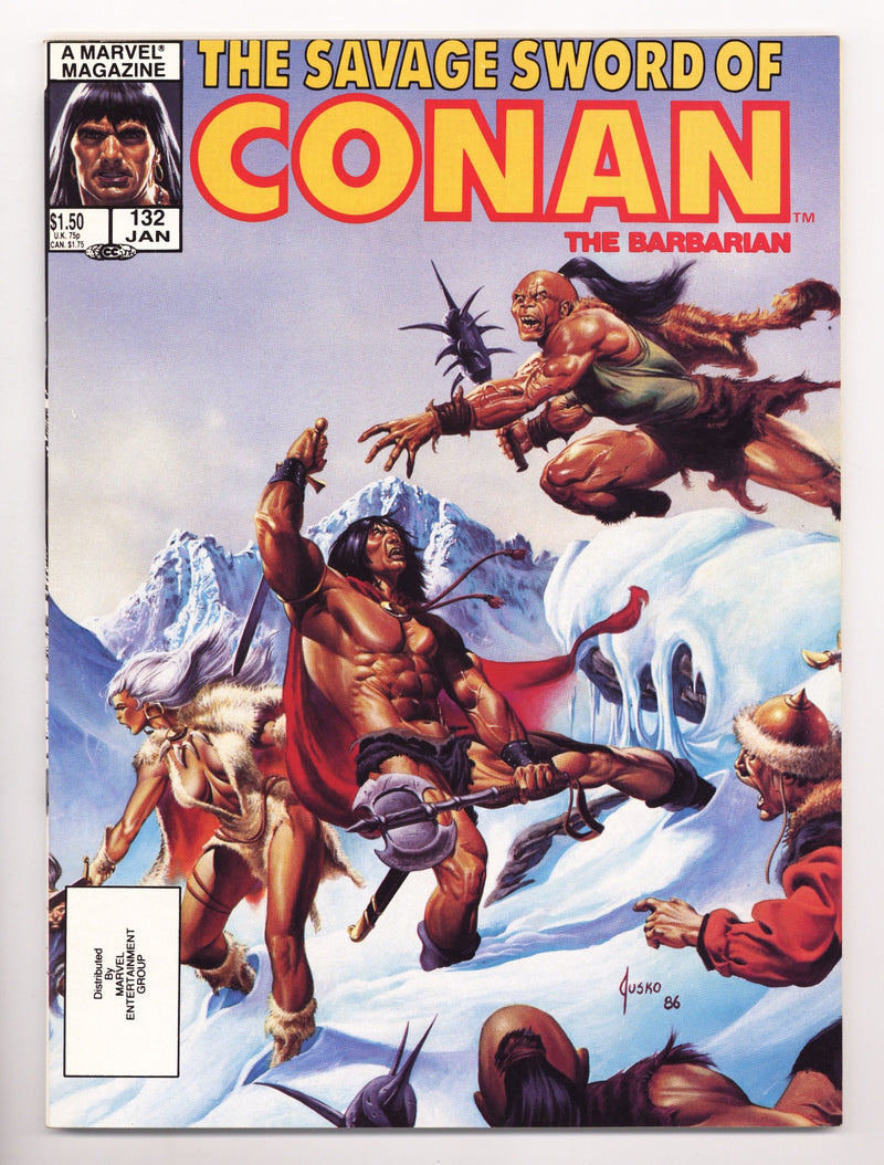 The Savage Sword of Conan Vol 1 132 Mid Grade (1987) 