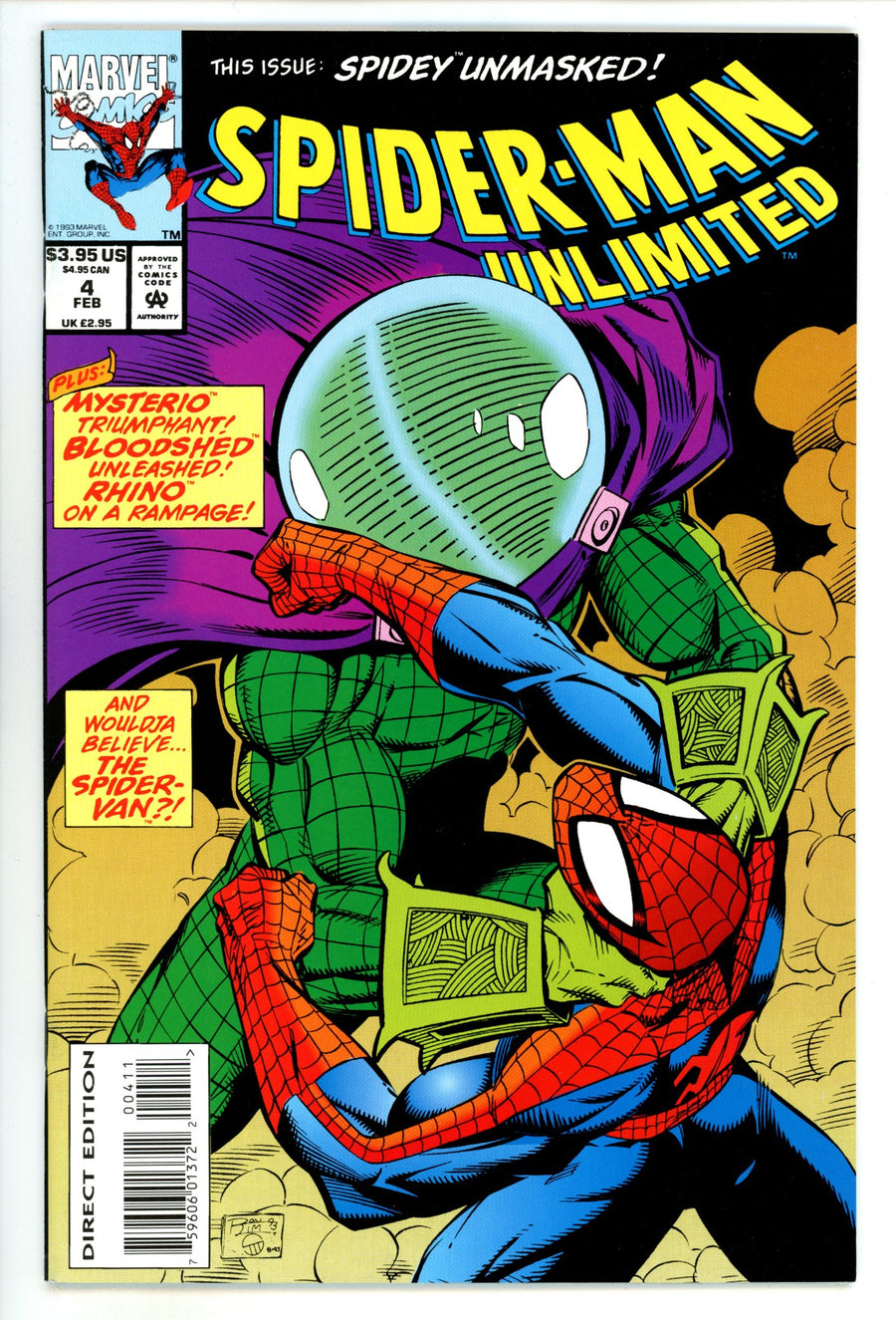 Spider-Man Unlimited Vol 1 4  High Grade  (1994)  