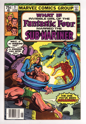 What If? Vol 1 21 Mid Grade (1980) Newsstand