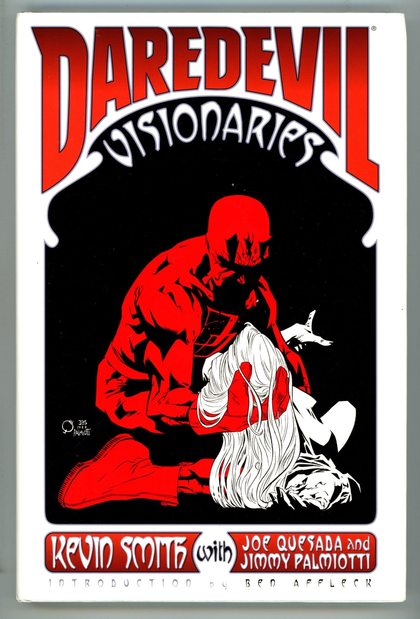 Daredevil Visionaries HC Mid Grade (2000) Signed x3 1st Page Kevin Smith, Quesada & Palmiotti 