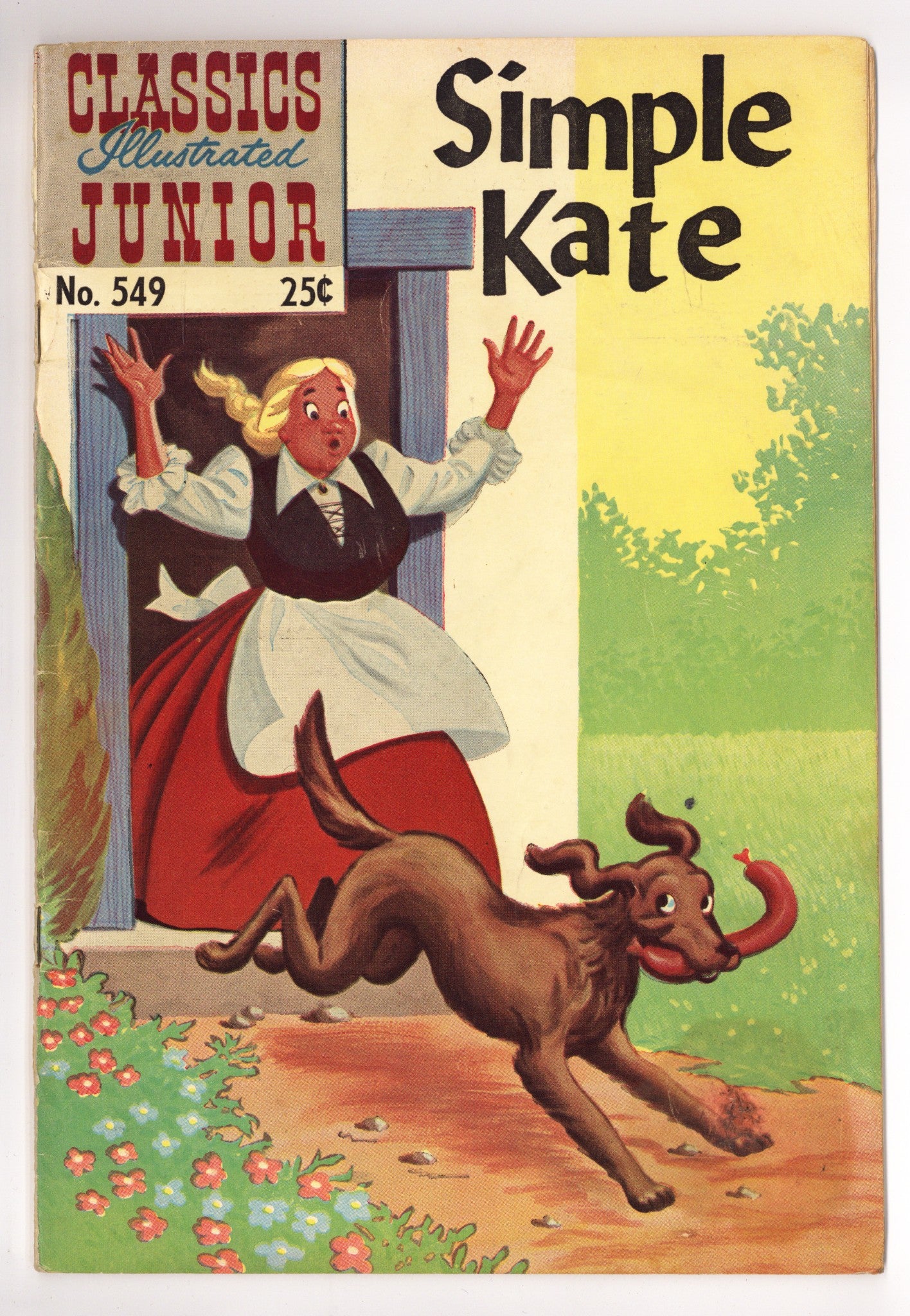 Classics Illustrated Junior 549 Low Grade HRN 576 (1958) 