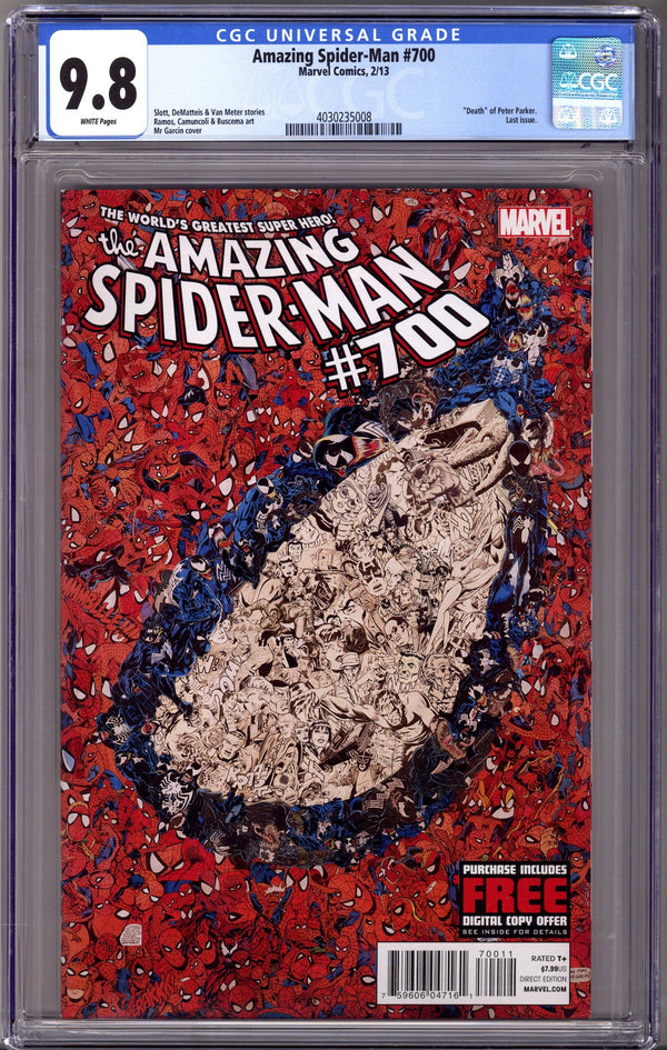 The Amazing Spider-Man Vol 2 700 CGC 9.8 (NM/M) (2013)
