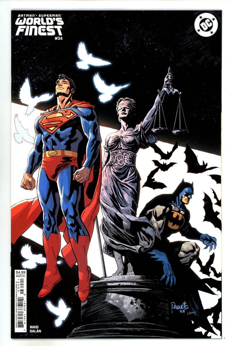 Batman Superman Worlds Finest Vol 2 34 Paquette Variant (2024)