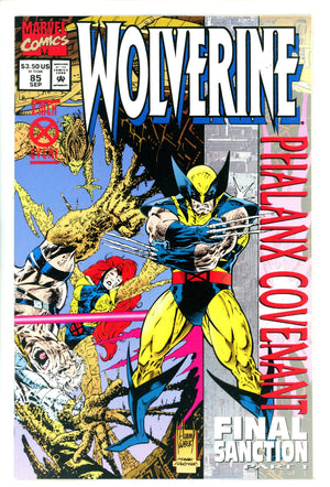 Wolverine Vol 2 85 NM- (9.2) (1994) Foil Variant