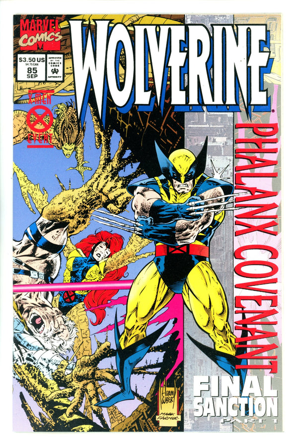 Wolverine Vol 2 85 NM- (9.2) (1994) Foil Variant