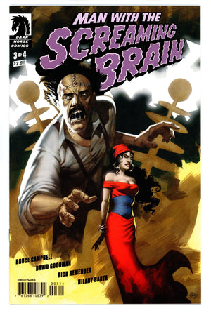 Man with the Screaming Brain 3 High Grade (2005) Powell Variant