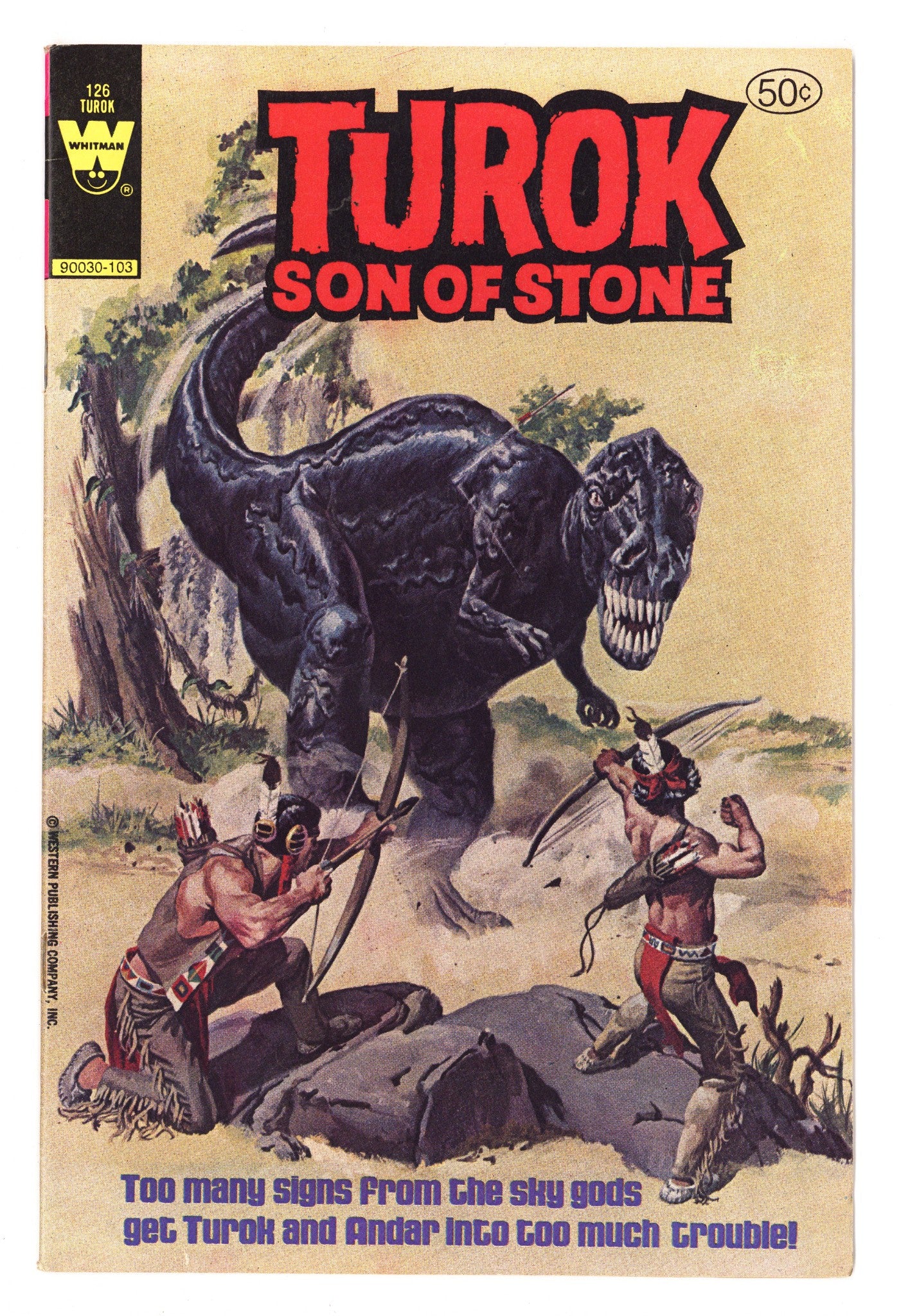 Turok, Son of Stone 126 Mid Grade (1981) 