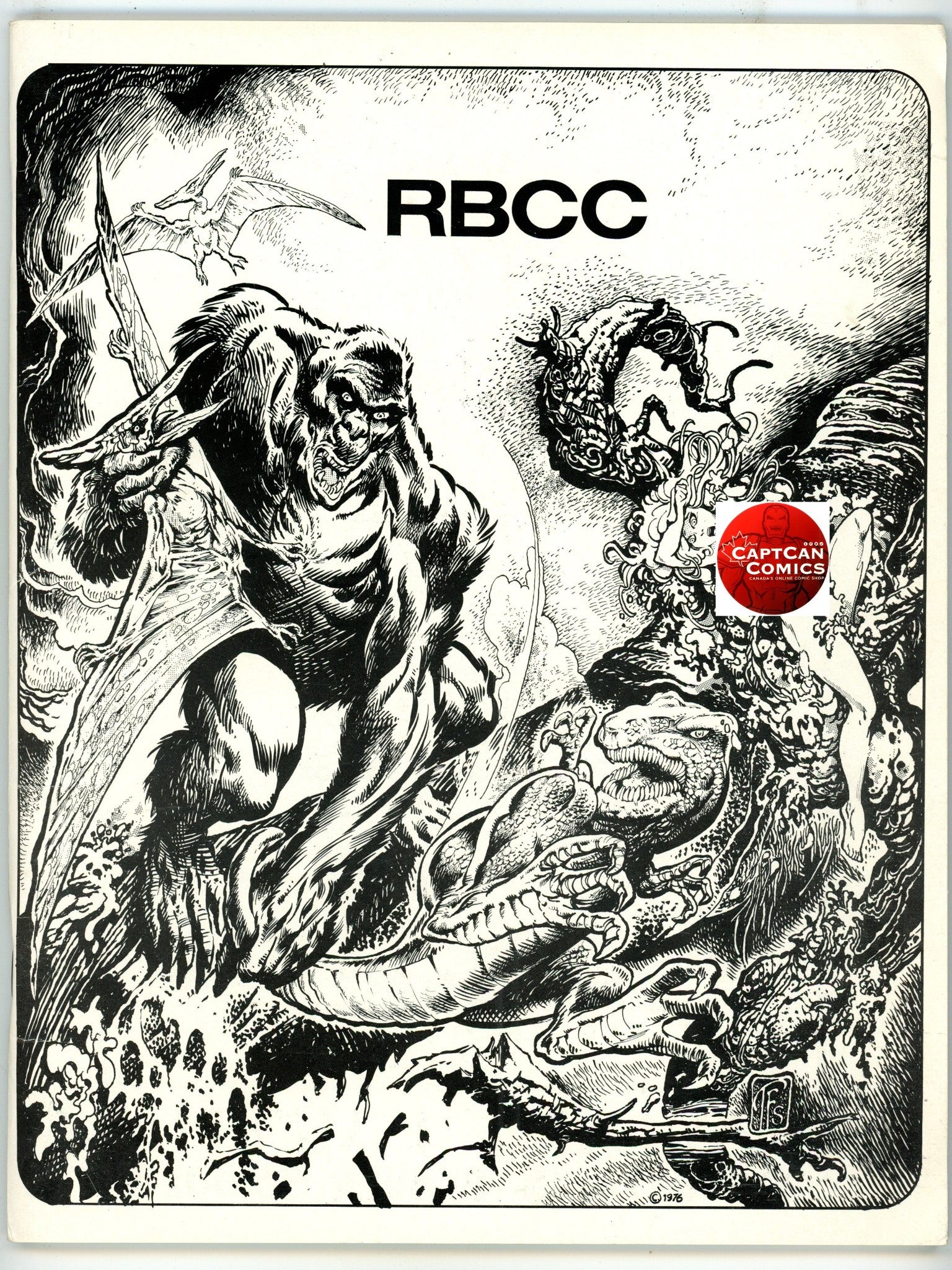 The Rocket's Blast-Comicollector 128 VG/FN (5.0) (1976) 