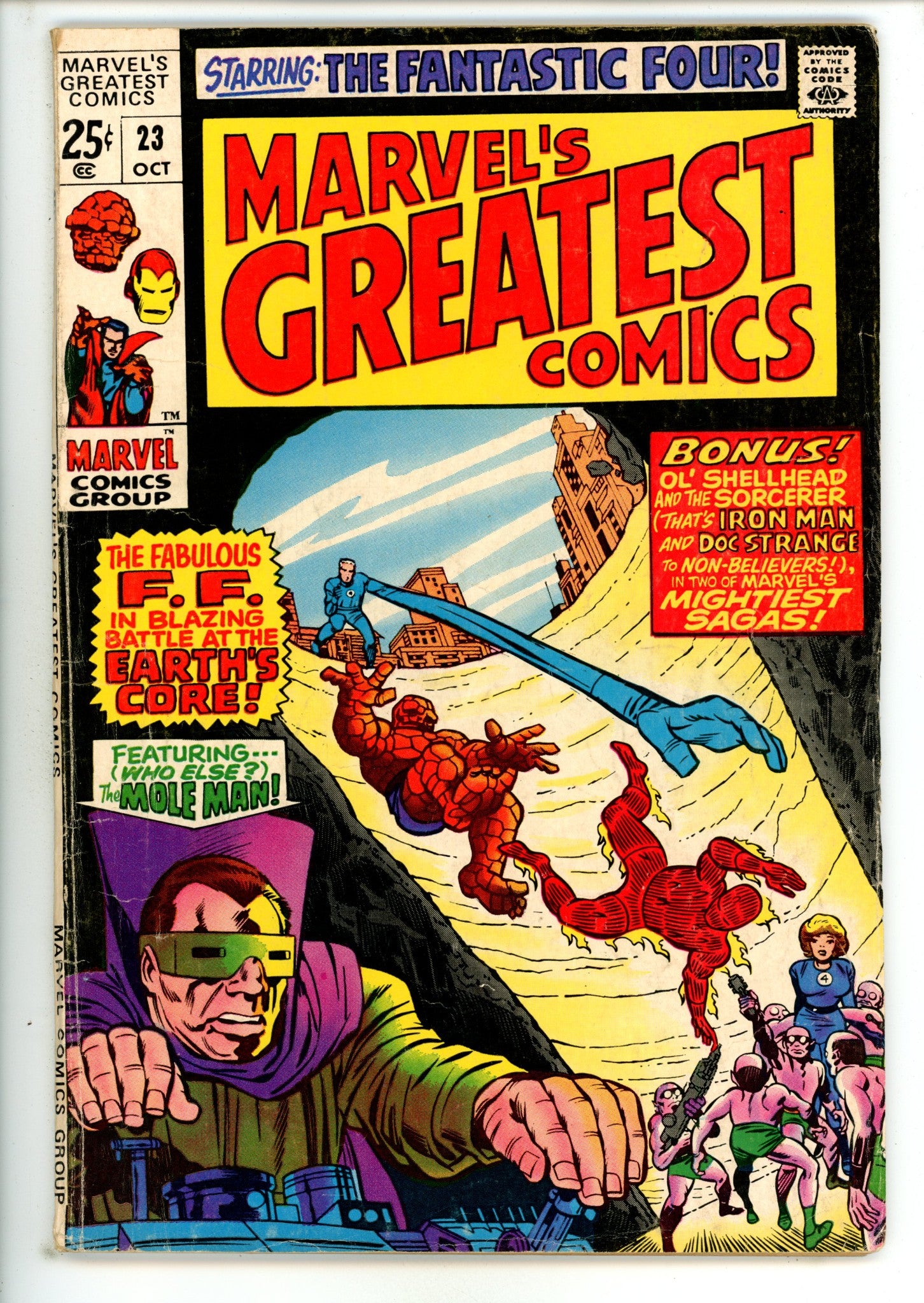 Marvel's Greatest Comics 23 VG- (3.5) (1969) 