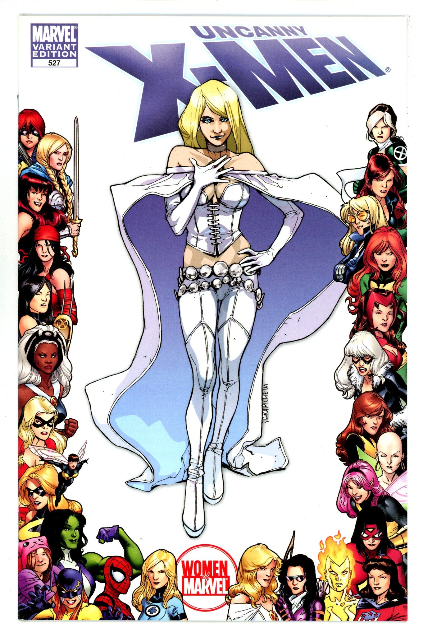 The Uncanny X-Men Vol 1 527 NM- (9.2) (2010) Pichelli Incentive Variant 