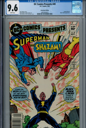 DC Comics Presents Vol 1 49 Newsstand CGC 9.6 (1982)