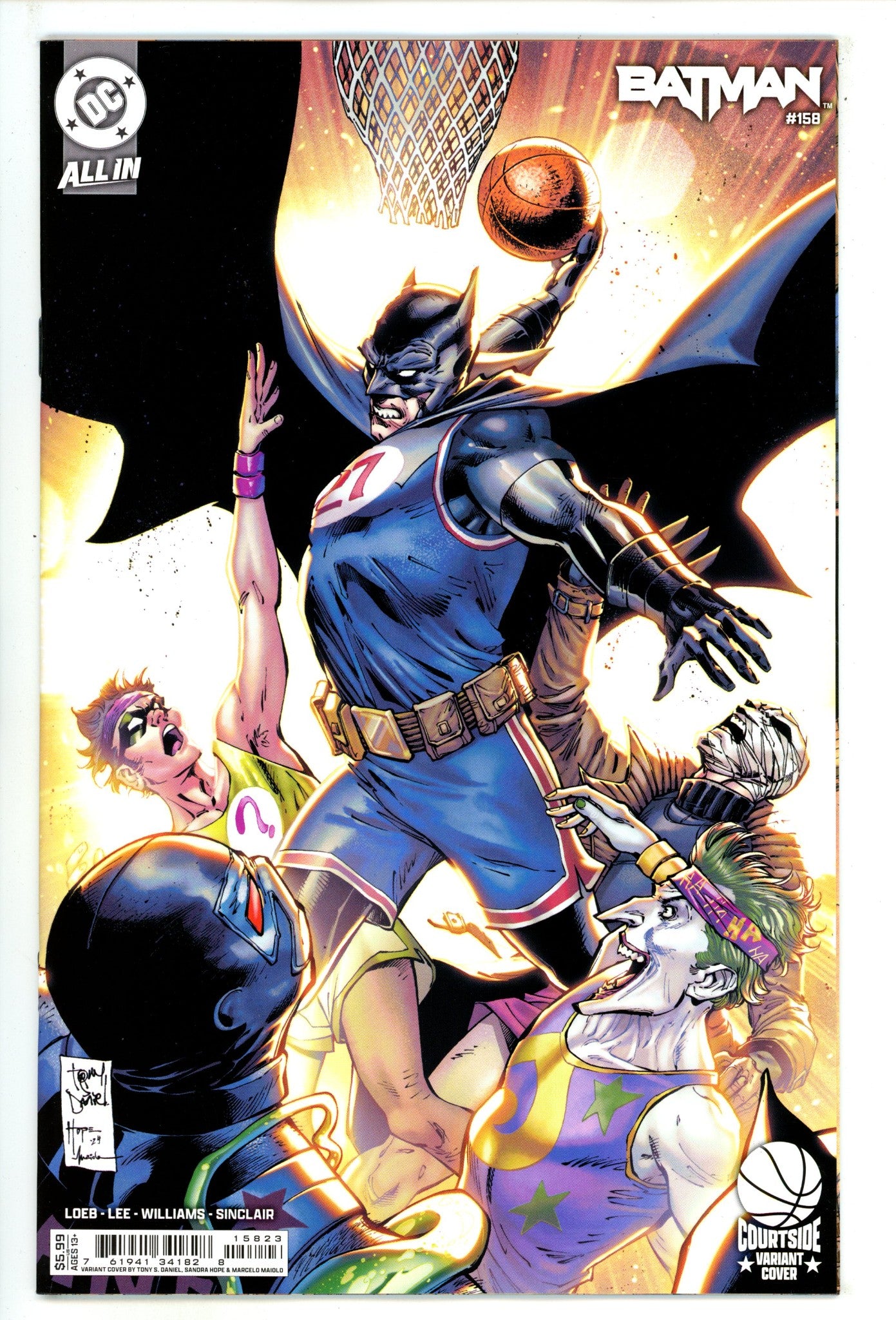 Batman Vol 3 158 Daniel Variant (2025)