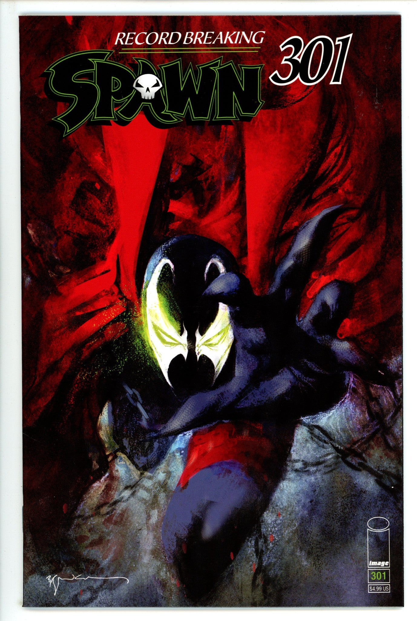 Spawn 301 Sienkiewicz Variant (2019)