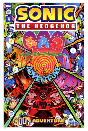 Sonic the Hedgehog's 900th Adventure 1 Gray Incentive Variant NM- (2023)