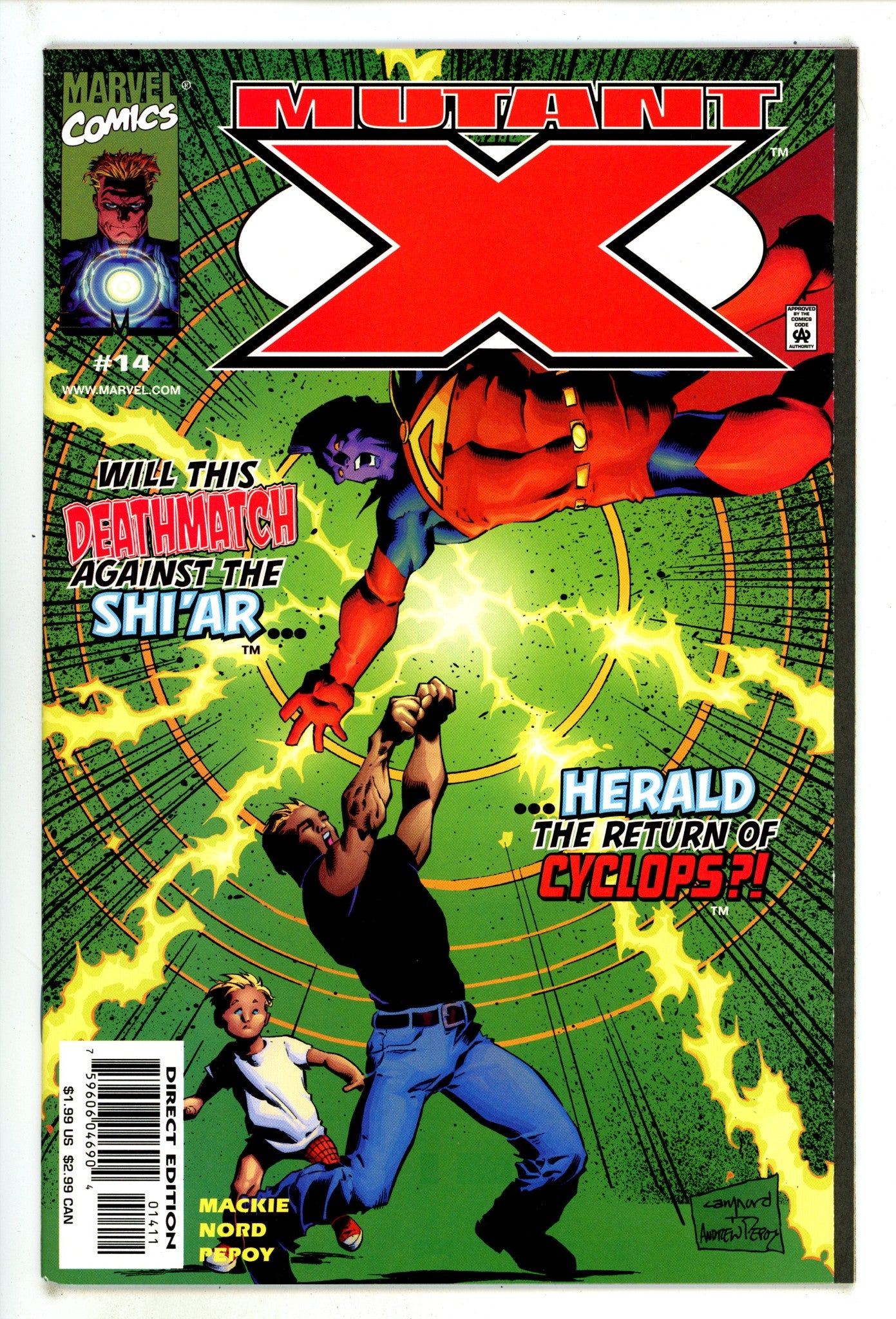 Mutant X 14 High Grade (1999) 