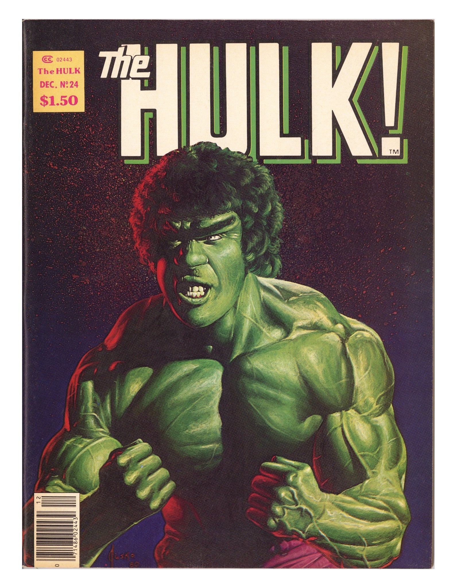 Hulk 24 VF+ (8.5) (1980) 