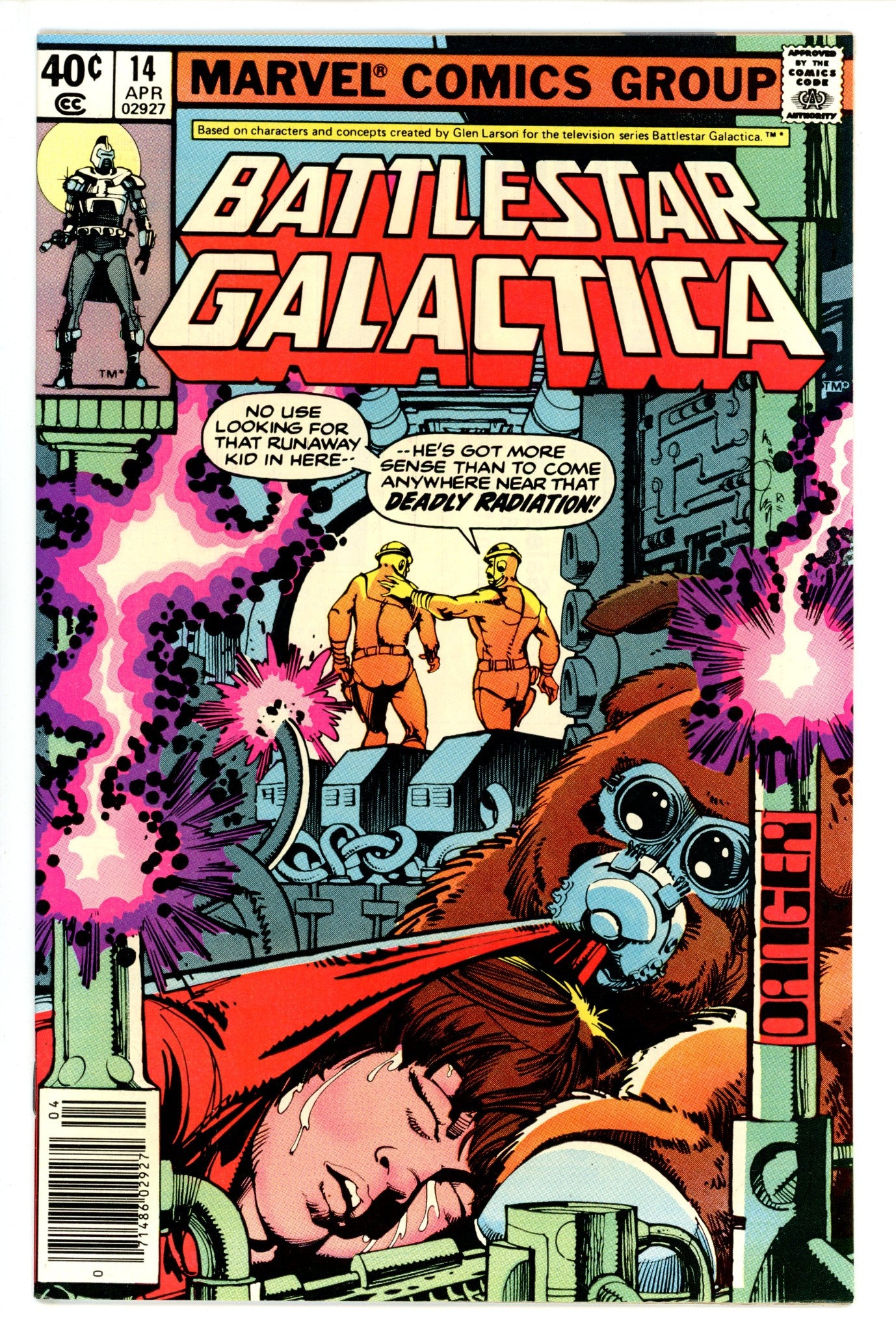 Battlestar Galactica 14 Newsstand (1980)