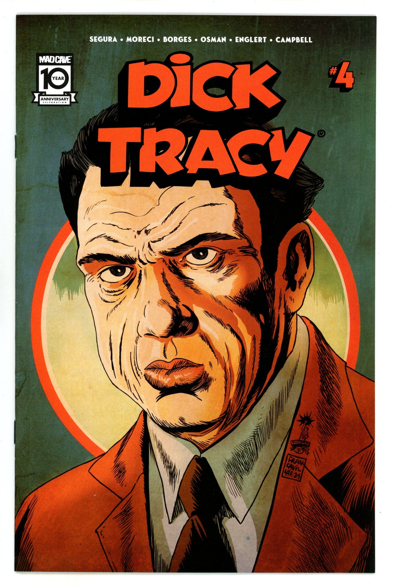 Dick Tracy 4 NM- (9.2) (2024) Francavilla Incentive Variant 