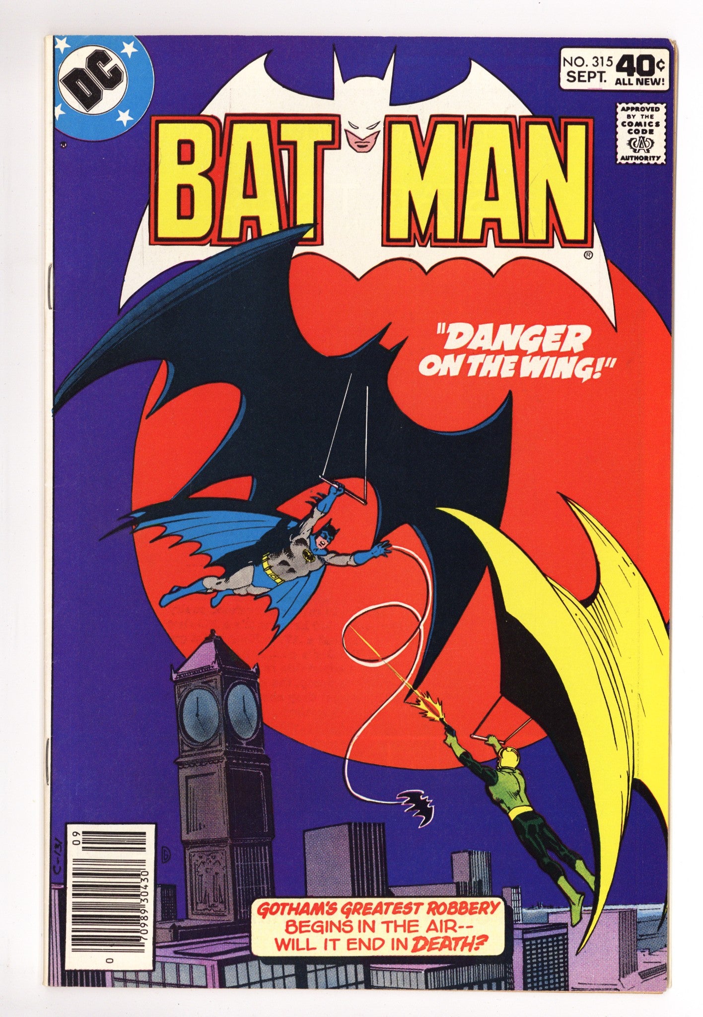 Batman Vol 1 315 Mid Grade (1979) 