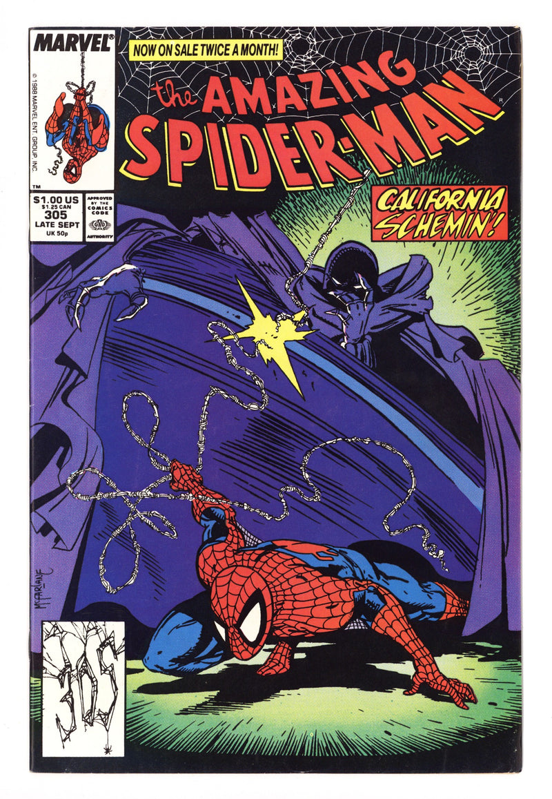The Amazing Spider-Man Vol 1 305 FN/VF (7.0) (1988) 