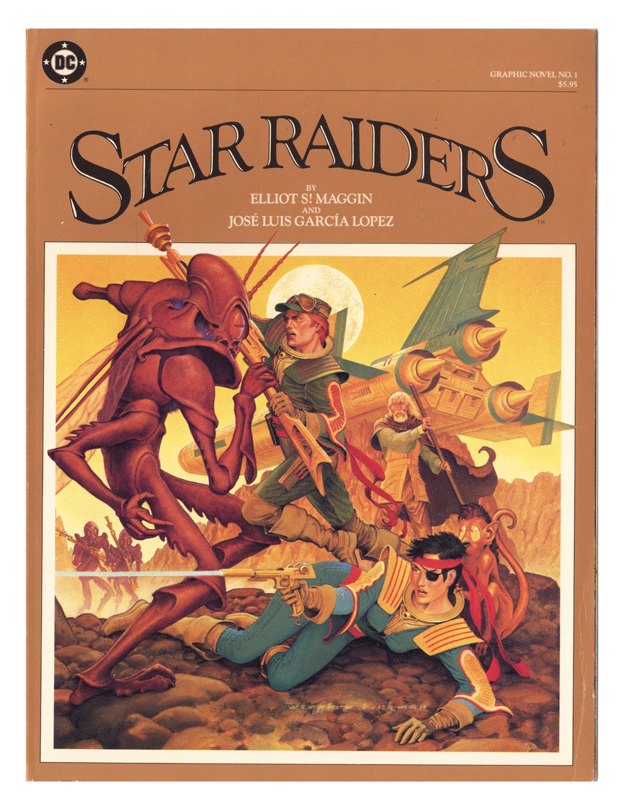 DC Graphic Novel 1 Mid Grade Star Raiders (1983) 