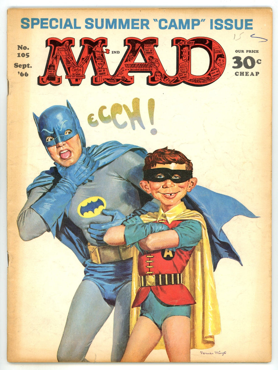 Mad  105  VG (4.0)  (1966)  