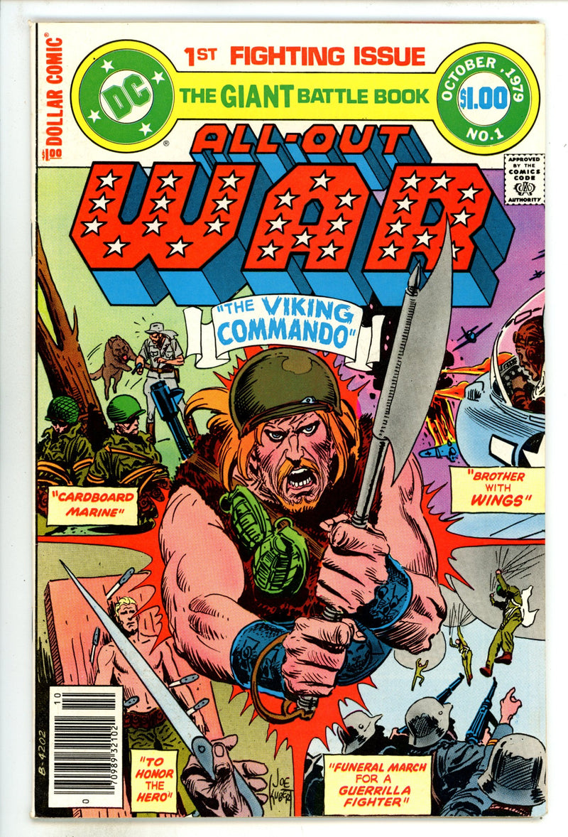 All-Out War 1 FN/VF (7.0) (1979) 