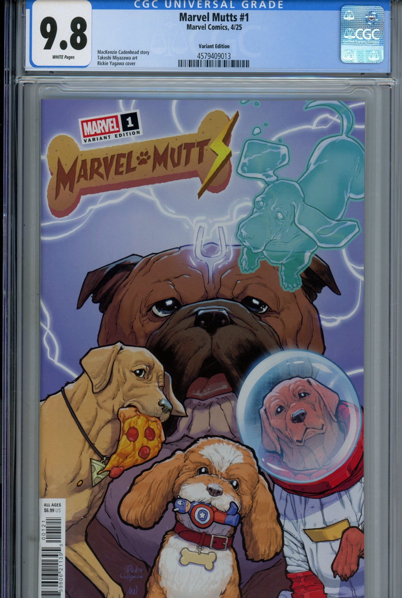 Marvel Mutts 1 CGC 9.8 (NM/M) (2025) Yagawa Variant 